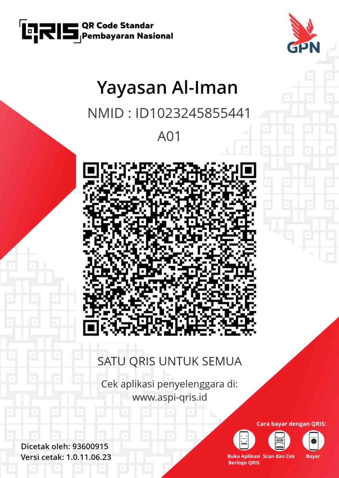 qris yayasan
